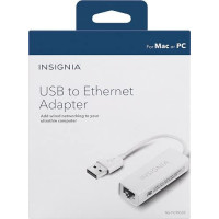 Insignia USB to Ethernet Adapter NS-PU98505