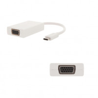 Insignia™ USB Type-C-to-VGA Adapter White NS-PU369CV-WH-C